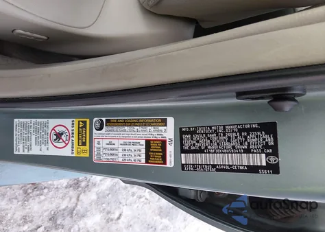 2011 Toyota Camry Le from USA, damaged, VIN 4T1BF3EK4BU593419